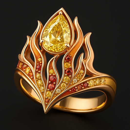 "Twin Flames" Ring